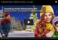 Skifreizeit in Vná, Schweiz 2015 Weihnachtsaktion der Firmengruppe ThyssenKrupp Aufzüge GmbH